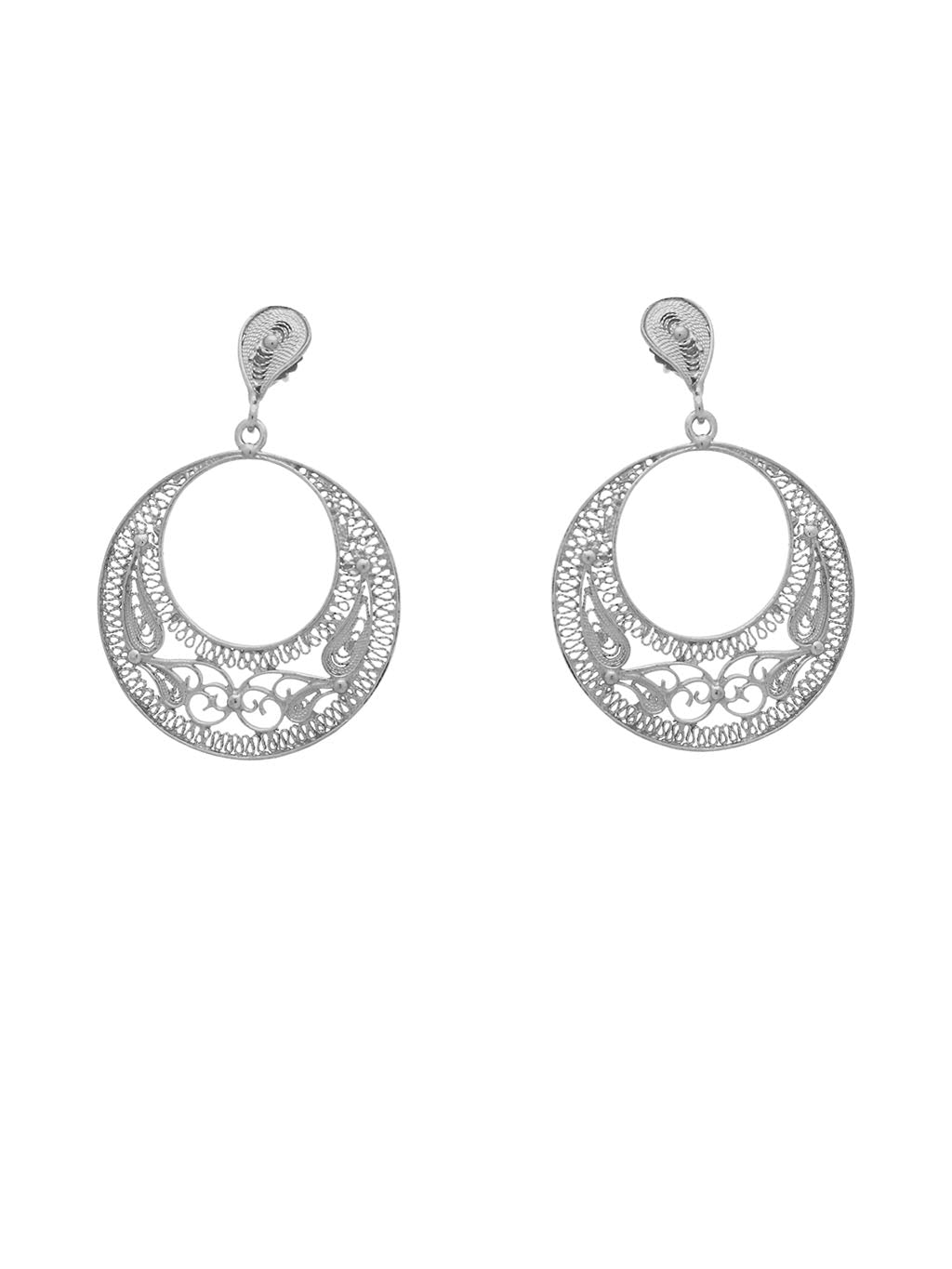 Round earrings (size M)