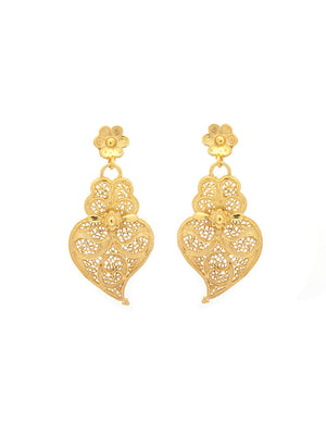 Earrings Tradition 3cm Tornilho Flower