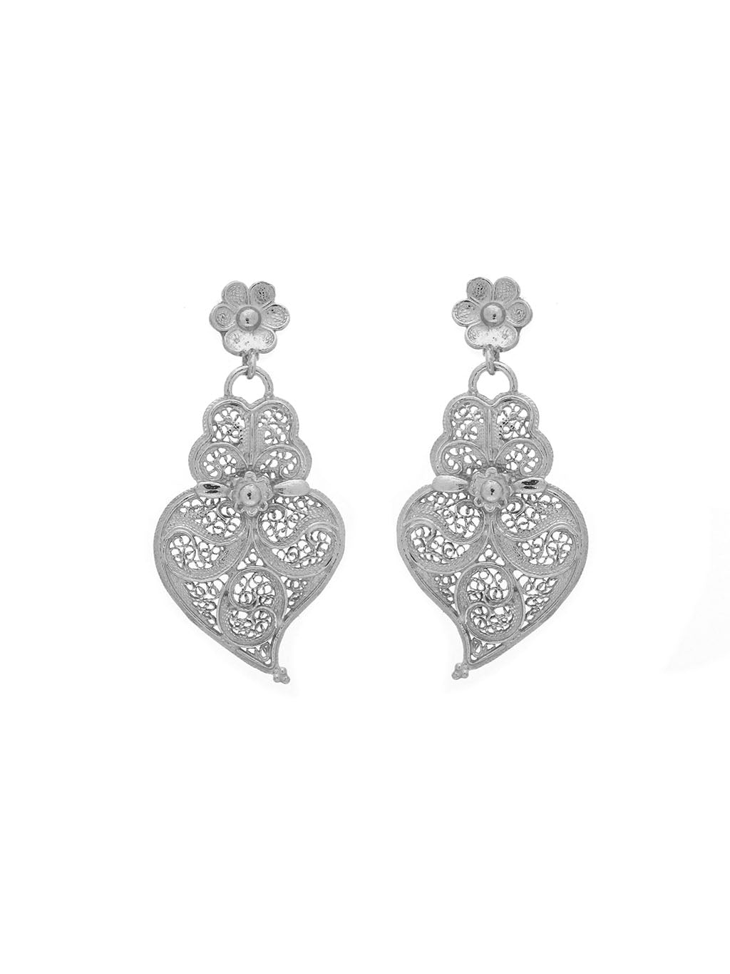 Earrings Tradition 3cm Tornilho Flower