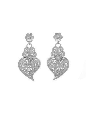 Earrings Tradition 3cm Tornilho Flower