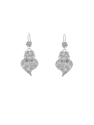 Earrings Tradition 2cm Hook Flower