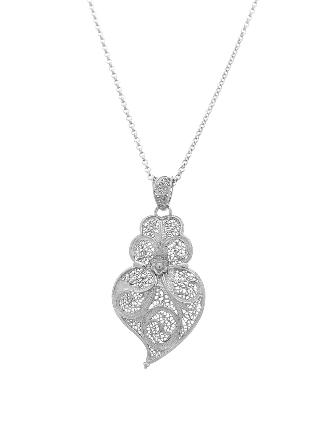 Heart Medal Tradition 4cm in Silver/Gold