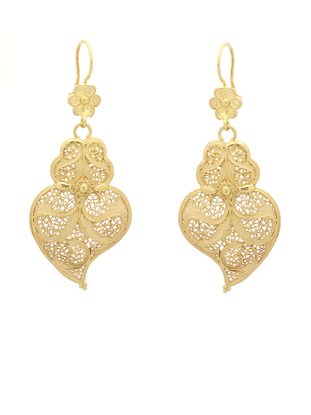 Tradition Earrings 3.5cm flower hook