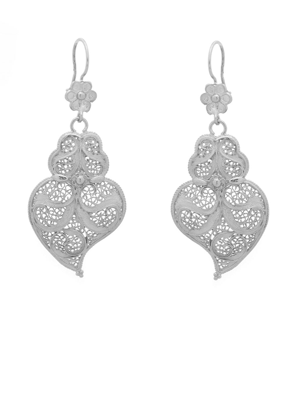 Tradition Earrings 3.5cm flower hook