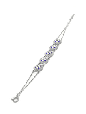 3 snails bracelet (4 petals)