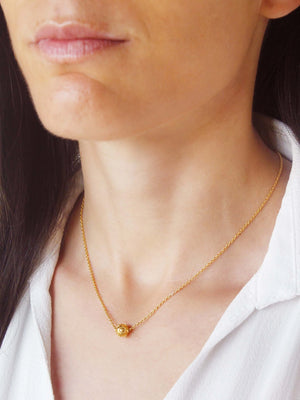 Earrings Viana Accounts (6mm) - 19 Quilates Gold