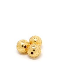 Loose Viana Beads (10mm) in 19K Gold