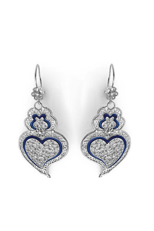 Distinta III - Filigree heart earrings (9335757713)