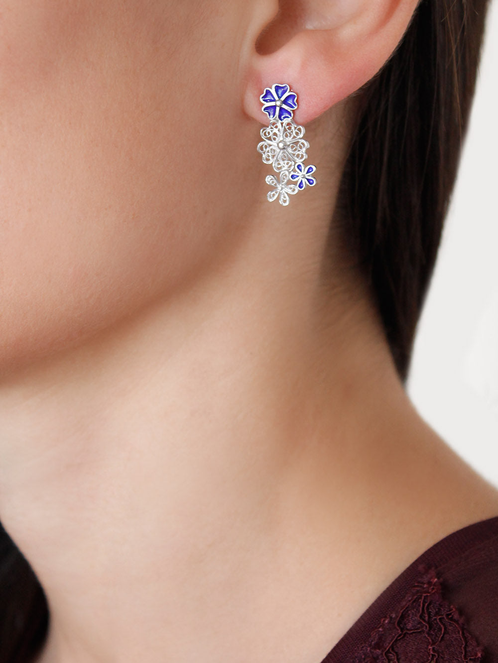 Brincos Flor de Liz (2203885469755)