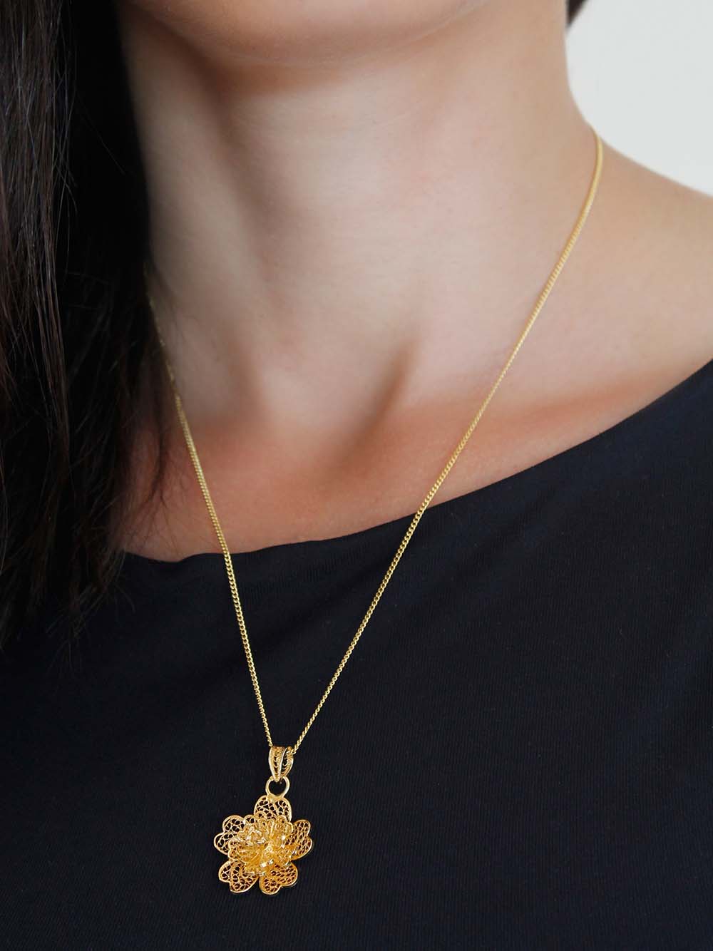 Conjunto Senhoril - Pendente, Brincos e Anel (10017303761)