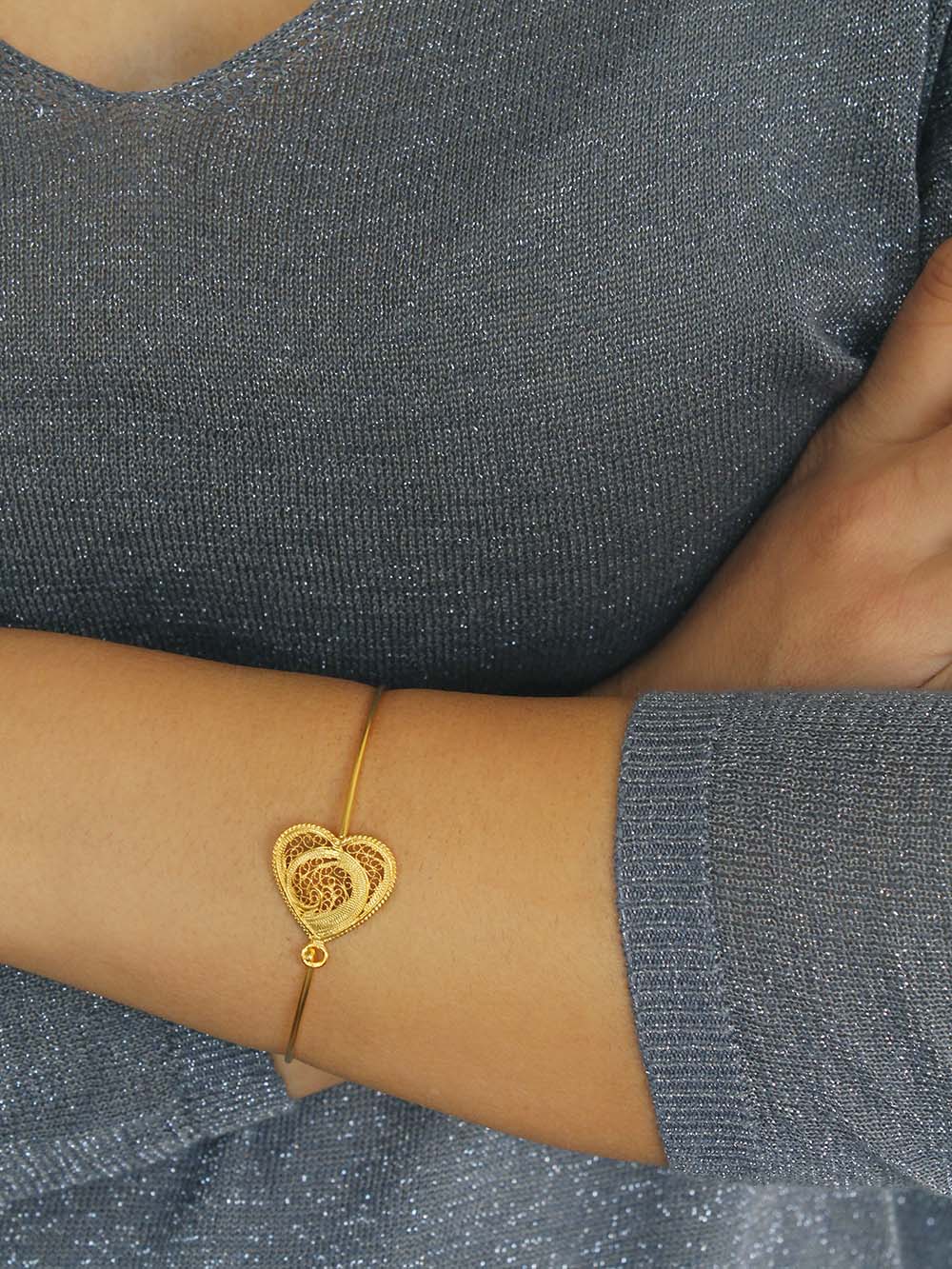 Conjunto Revolucionária -  Pendente, Brincos e Pulseira (4326302744635)