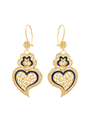 Distinta III - Filigree heart earrings (9335757713)