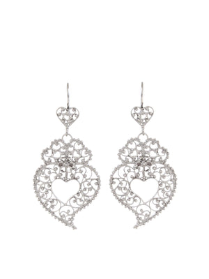 Apaixonada III - Brincos coração de viana em filigrana (8882983249)