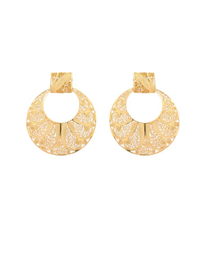 Brincos Escultural M (2060938215483)