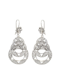 Cordial Filigree Earrings – Sterling Silver