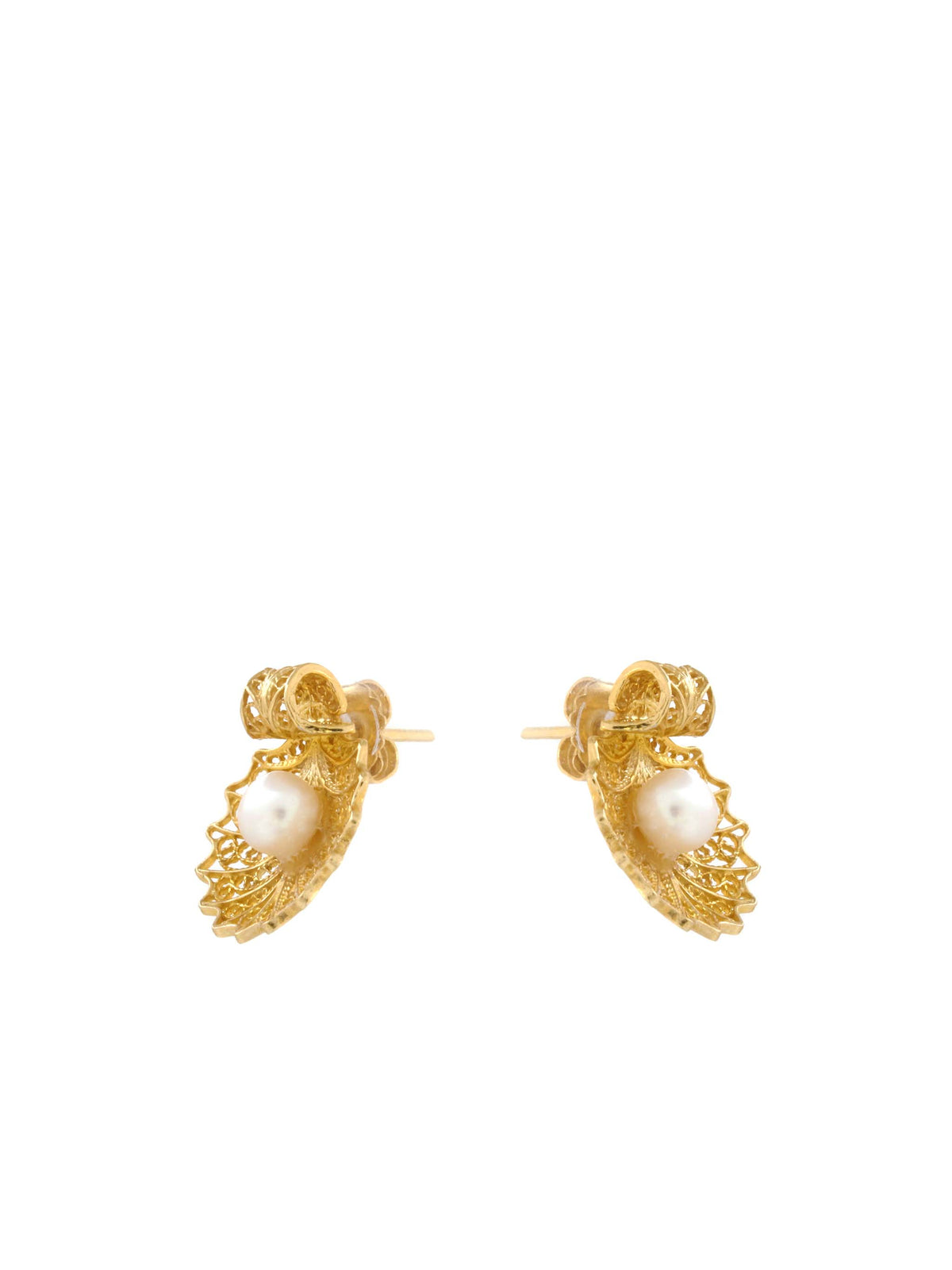 Concha com Pérola em filigrana (4479566839867)