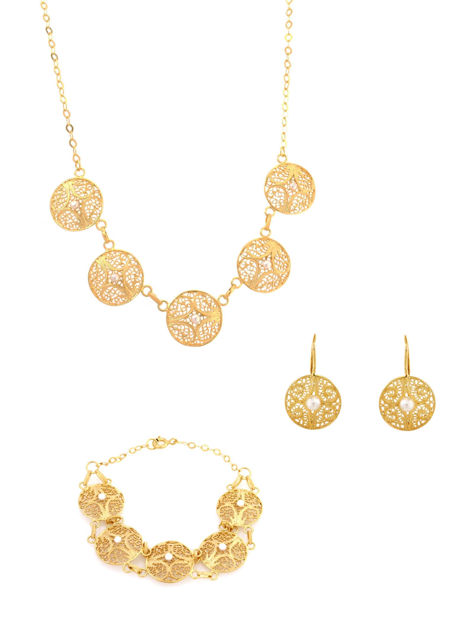 Conjunto Altruísta - Colar, Brincos e Pulseira (10053974097)