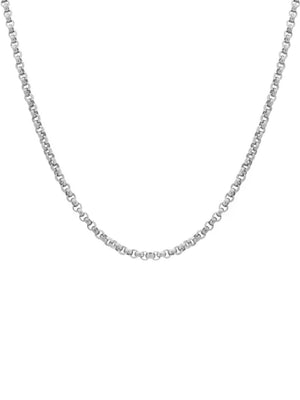 Fio M Cordão em Prata e Ouro 9/19K (55cm) (8937659089)