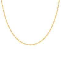 Singapore S String in 19k Gold (45cm) (5241176522902)