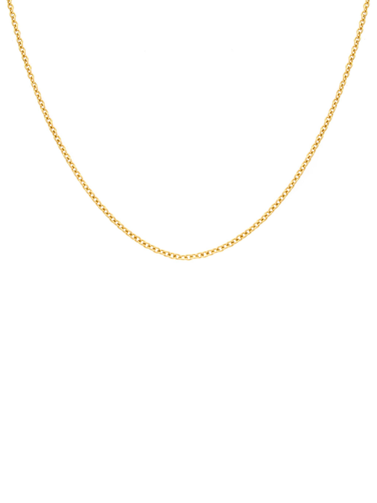 Fio S Cordão em Prata e Ouro 9/19K (45cm) (8937663057)