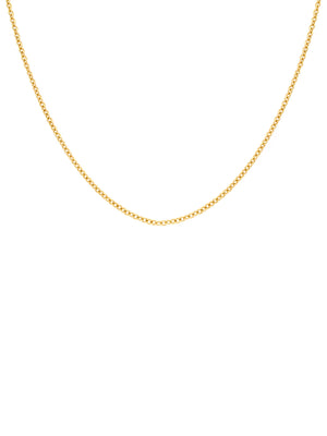 Fio S Cordão em Prata e Ouro 9/19K (45cm) (8937663057)