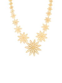 Floral Invasion Necklace – Gold-Plated Silver