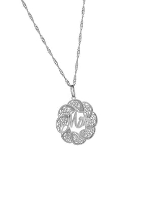 Pendant mother in Filigrana