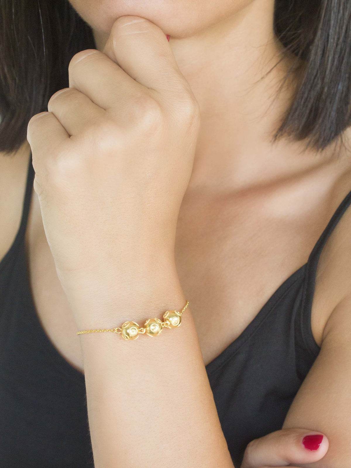 Pulseira 3 contas de Viana (4286706188347)