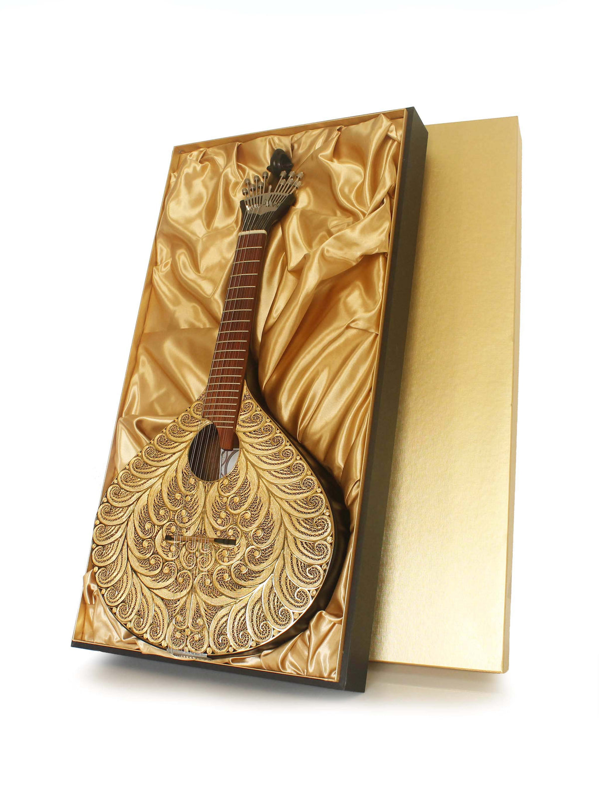 Guitarra Portuguesa de Lisboa com tampo em filigrana (4283102265403)