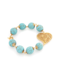Princesa das Astúrias Filigree Bracelet – Gold-Plated Silver