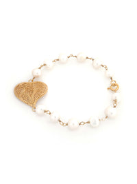 Fátima Filigree Bracelet – Gold-Plated Silver