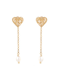 Amorosos Earrings – Gold-Plated Silver