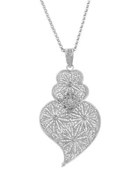 Manta Floral M – Prata