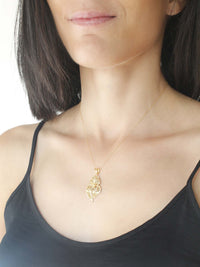 Classic Heart 3cm in 19K Gold