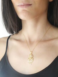 Classic Heart 4cm in 19K Gold