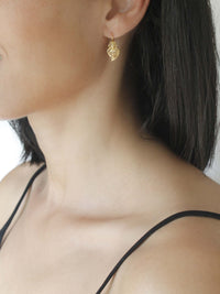 Classic Heart Earrings 1.6cm in 19K Gold