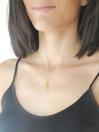 Classic Heart 2.3cm in 19K Gold