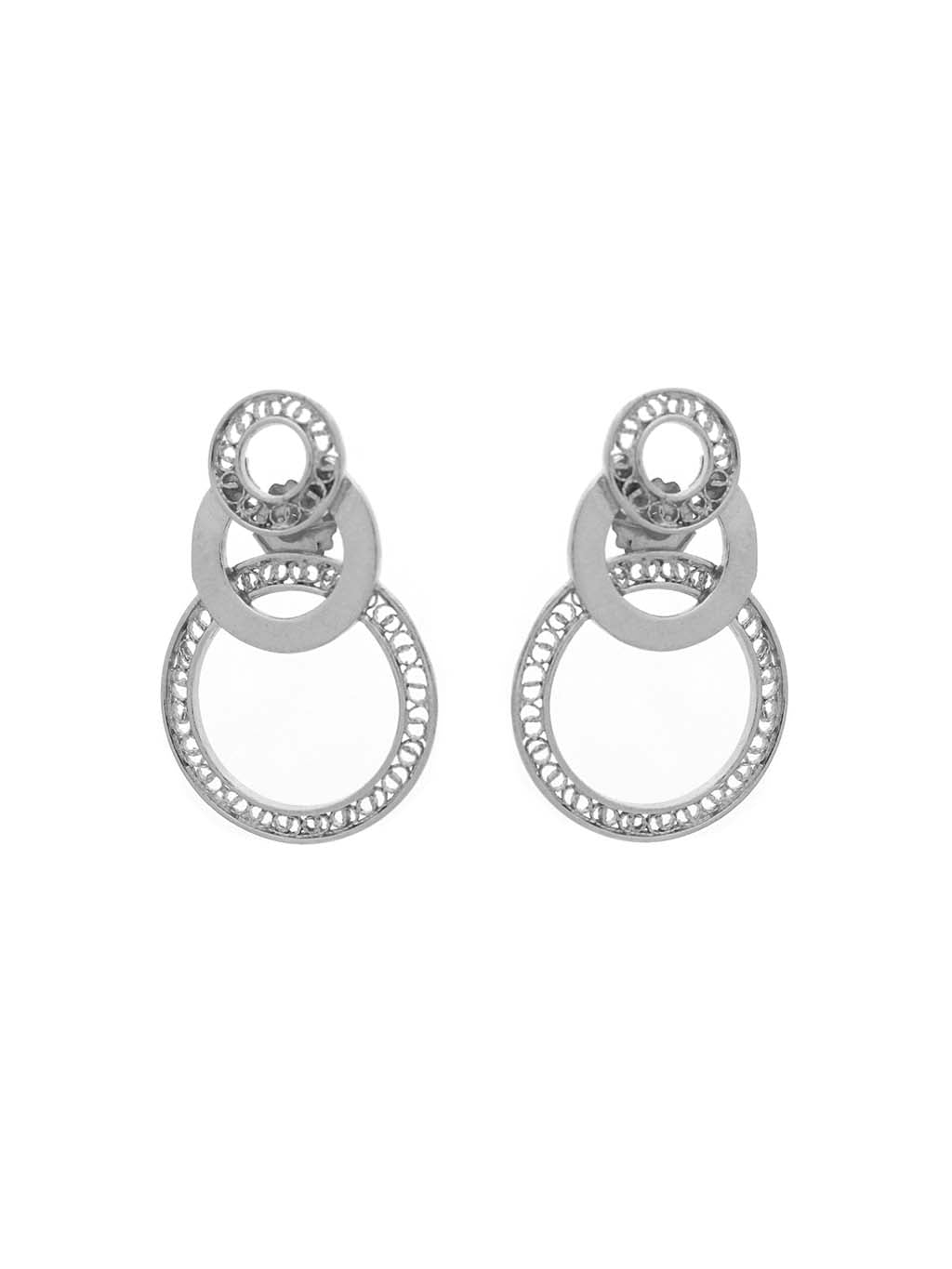 Brincos 3 Argolas em filigrana (4813939966011)