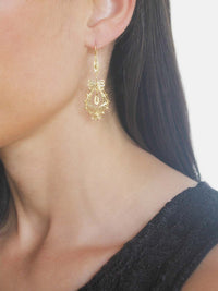 Princess Earrings (Size S) – 9K Gold / 19K Gold