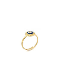 Caramujos Ring – Gold-Plated Silver