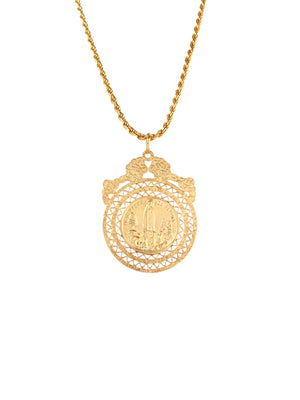 Medalha Libra com imagem de Nossa Senhora (5602969092246)