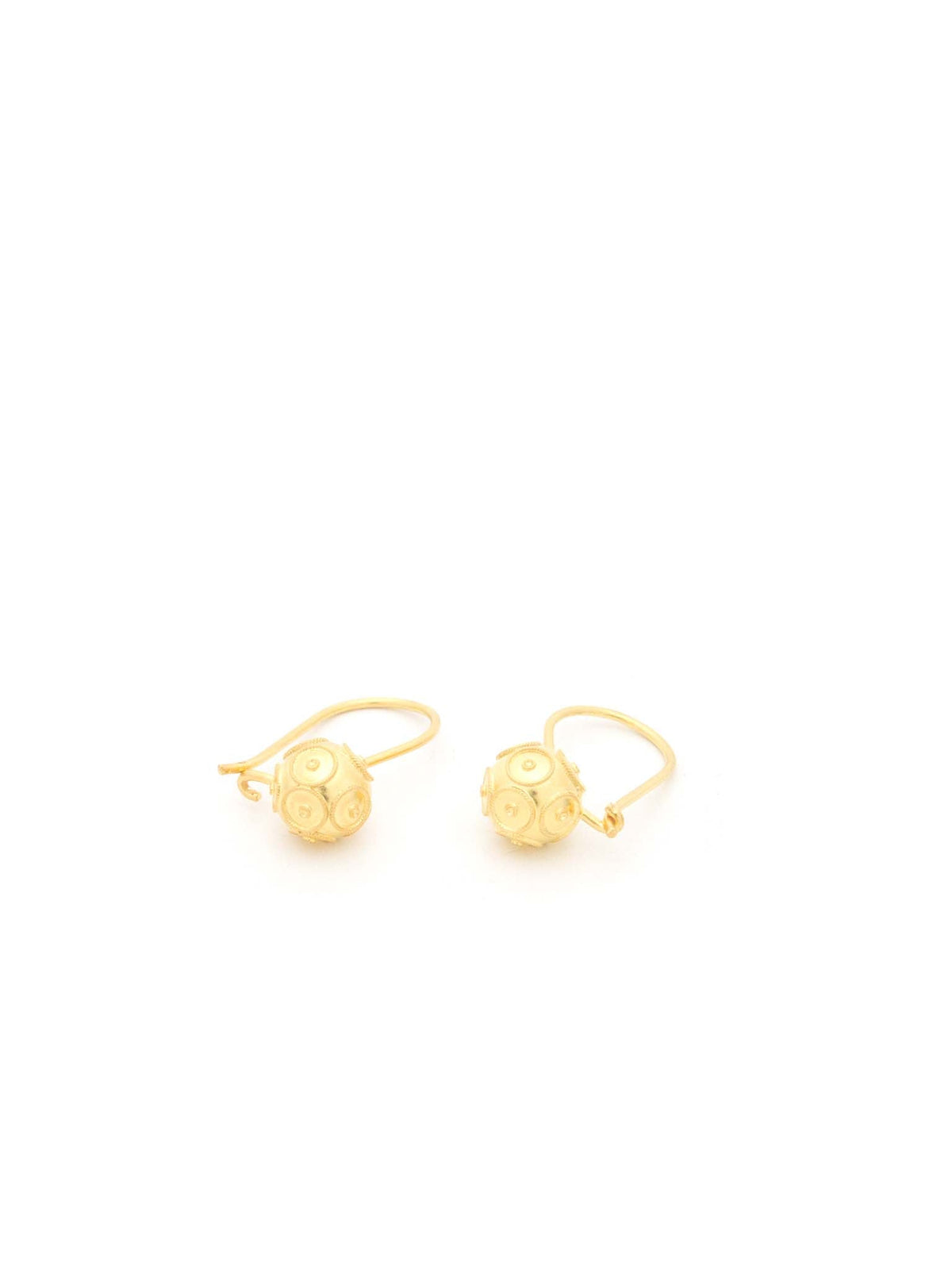 Brincos Contas de Viana (8mm) com gancho (5877872623766)