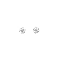Little Flower Earrings I – Sterling Silver