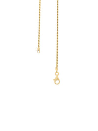 Rope Thread in Silver and Gold 9/19K (50cm) (4839558479931)