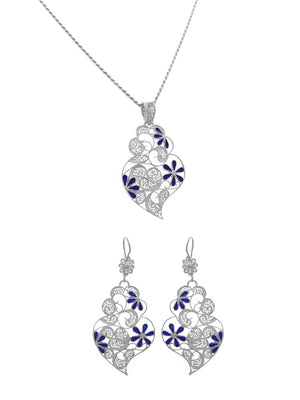 Conjunto Seletiva (Tamanho M) - Pendente e Brincos (5943688986774)