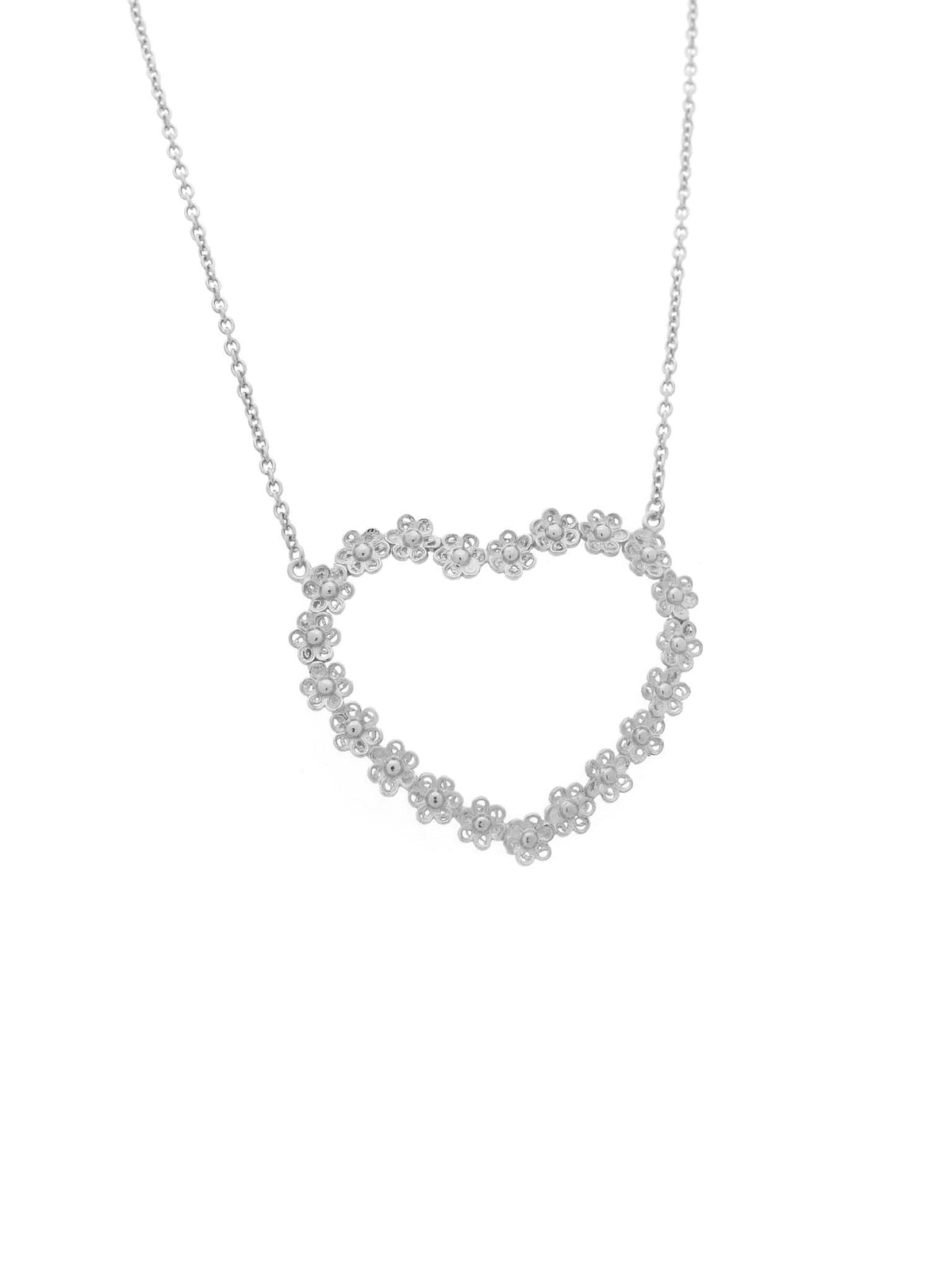 Colar Coração Florido (5946566049942)