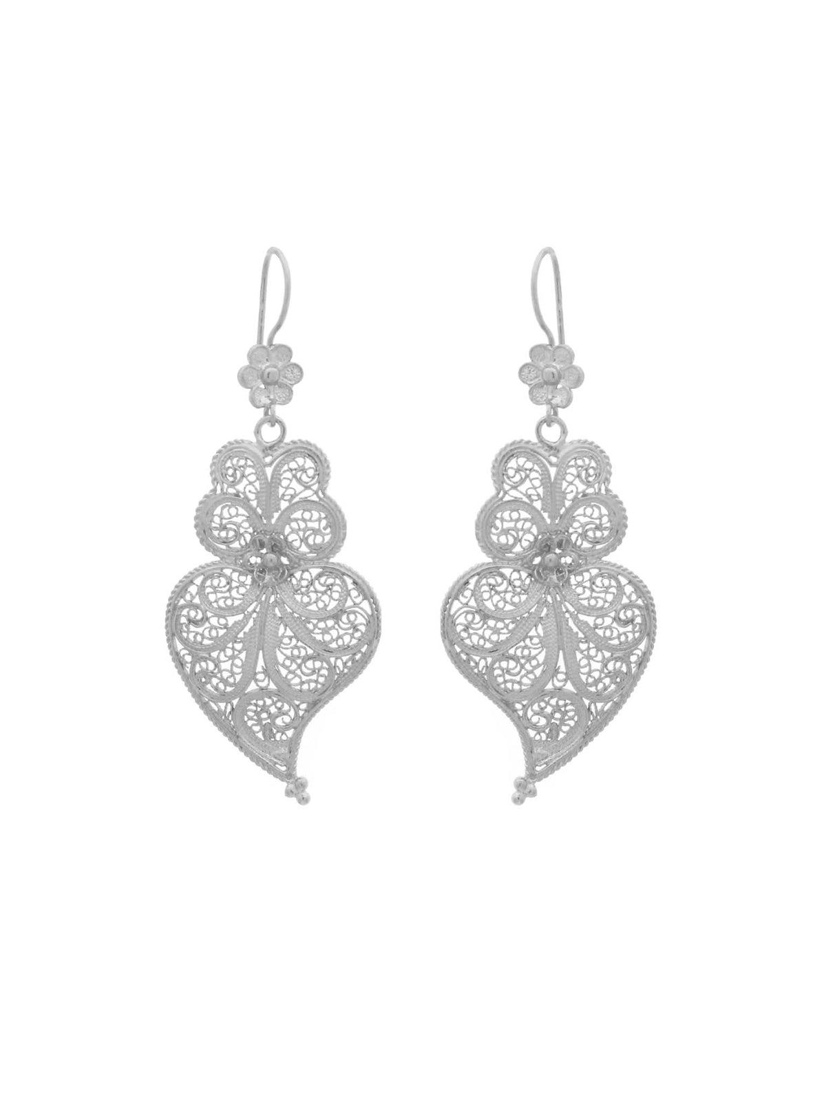 Brincos Virtuosa (Com Flor) (5937734123670)