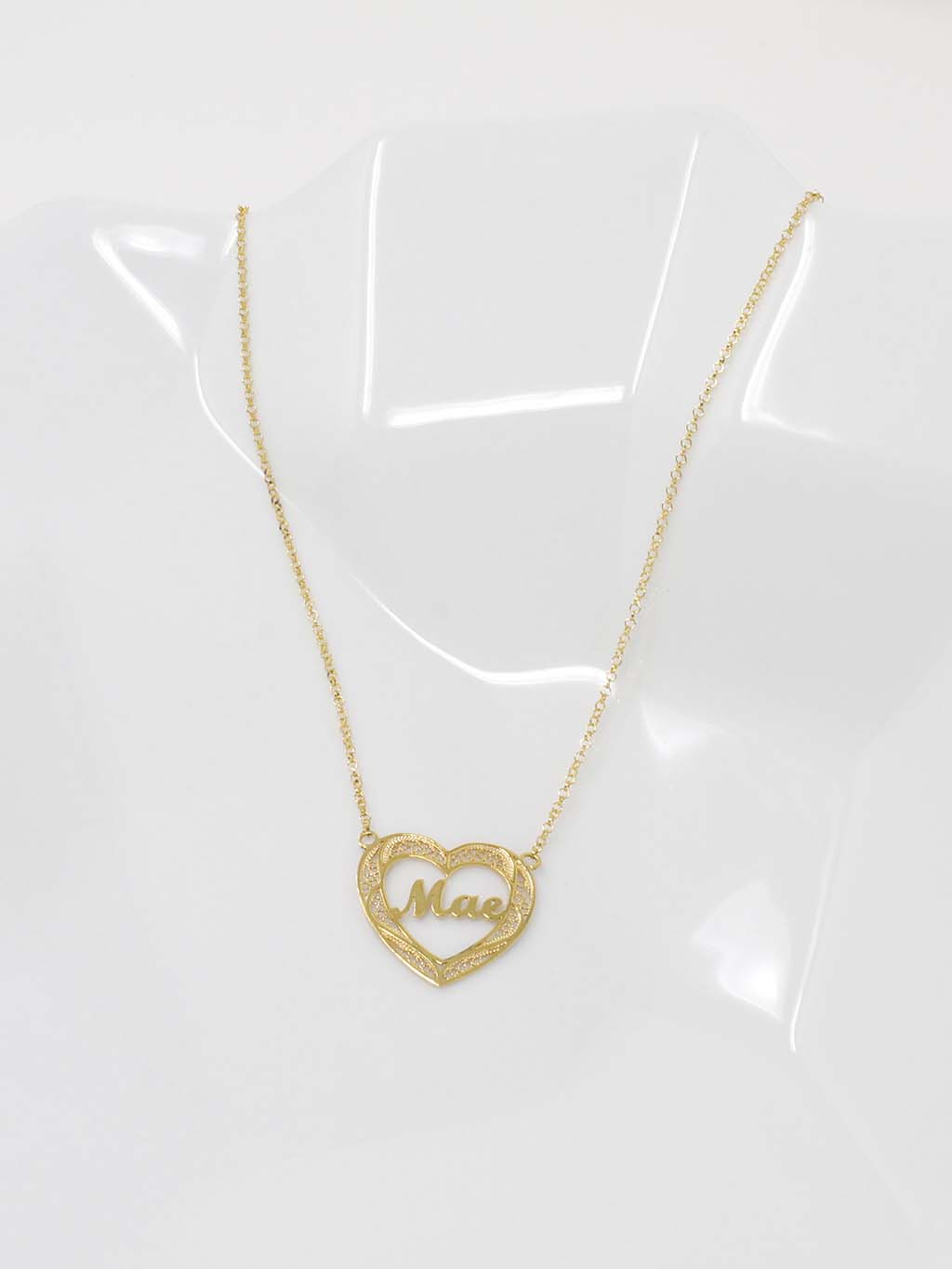 Filigran Heart Mother Necklace III