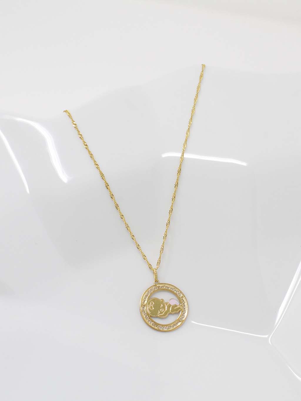 Baby medal with recording (boy/girl)