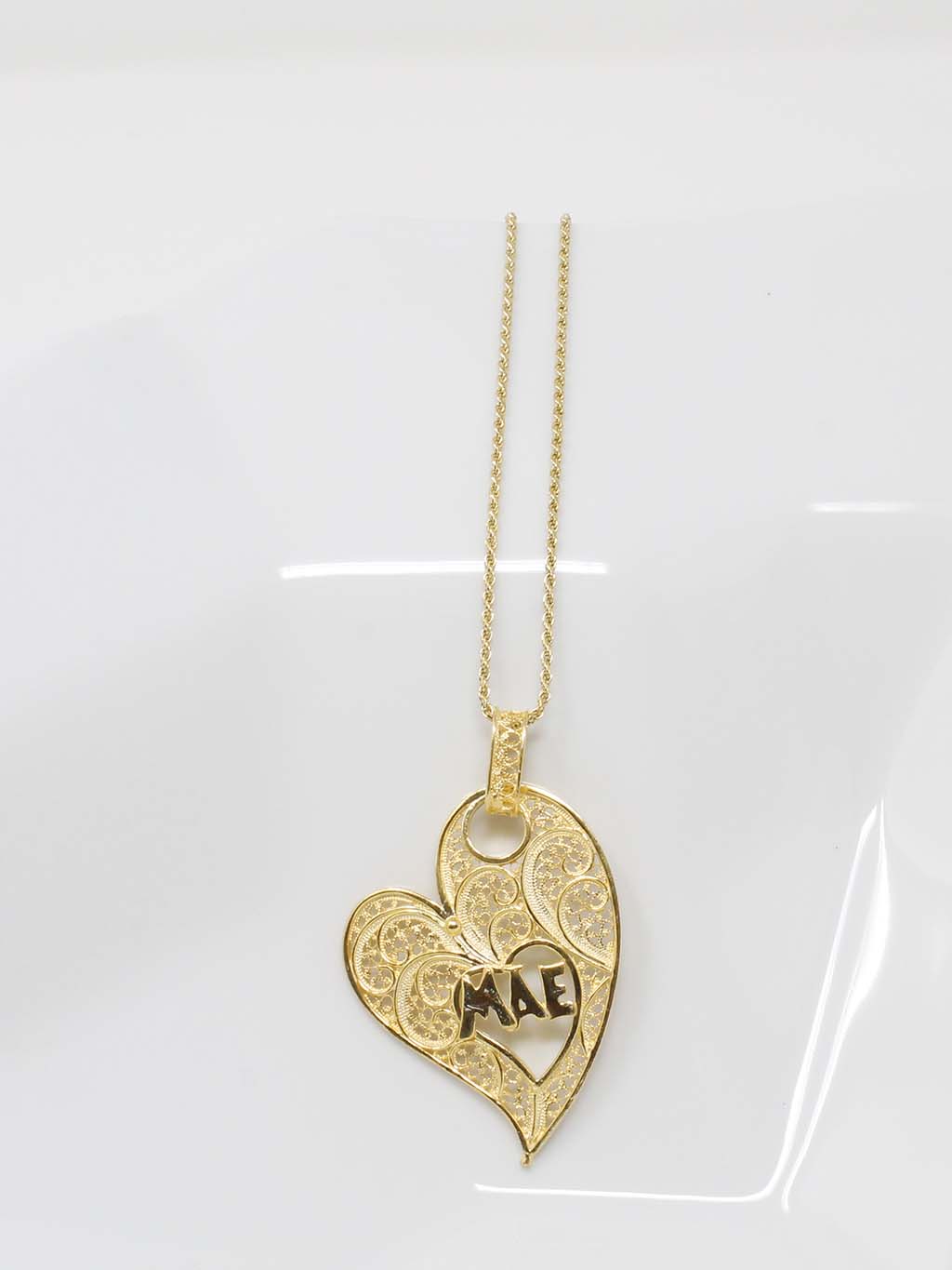 Medalha Coração Mãe